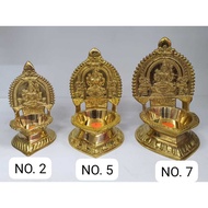 Pure Brass Karumbu Kamatchi Amman Vilakku/Lamp/Diya | TK Brand Premium Quality