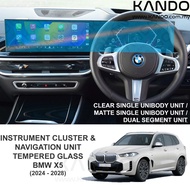 BMW X5 Tempered Glass Protector BMW 4th Gen G05 X5 Tempered Glass Protector BMW X5 Instrument Cluste