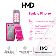 HMD Barbie Flip Phone 4G with Fancy Box HMD X Barbie