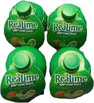 ReaLime Lime Juice | Lime Juice From Concentrate | 2.5 oz Each Bottle | Pack of 4