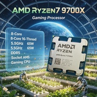 AMD | AMD Ryzen 7 9700X 8-Core 16-Thread 65W without fan Socket AM5 3.8GHz 4NM PCIe 5.0 L3=32M Up to