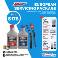 Car Servicing Package - AMSOIL European Series Engine Oil Service Package | 5W30 5W40