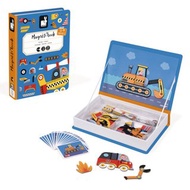 【法國Janod】 磁鐵遊戲書-交通工具