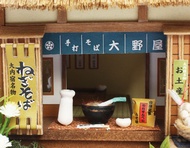 Noodle Shop 8617 of Billy Handmade Dollhouse Kit Road Series Aizu Road Ouchi Inn