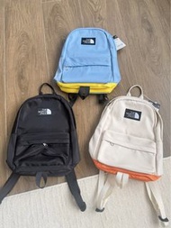 韓國預訂 3色選 the north face 刺繡logo 拼色 小背包