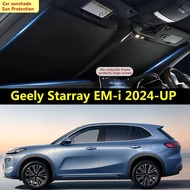 Car Windshield Shading Plate for Geely Starray EM‑i 2024-UP Front Sun Shade Dash Interior Sun Protec