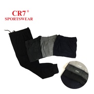 CR7 Kids Cotton Pants with Ribbed Cuff - CP9-3023L