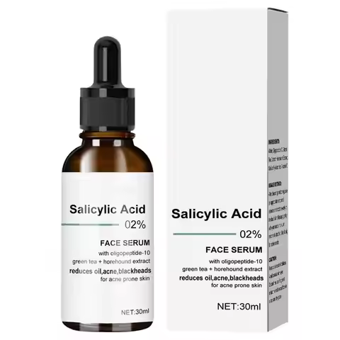 Salicylic Acid Pore Shrink Face Serum Repairs Large Pores Salicylic Acid Essence Anti-wrinkle Facial