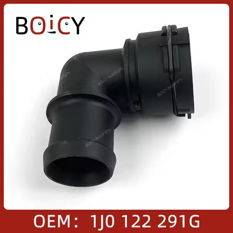 BOICY Engine Coolant Hose Connector Fit for Golf R32 Jetta Bora Beetle Leon Toledo A3 S3 1J0122291G