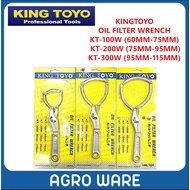 KING TOYO OIL FILTER WRENCH. KT-100W , KT-200W ,KT-300W