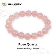 WAH CHAN Rose Quartz Crystal Bracelet