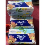 Clean Plus Tissue 360 Sheets - Facial Tissue, Facial Tissue (Economy Package)