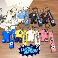 GANTUNGAN Soccer Bag Keychain Soccer BallKeychain