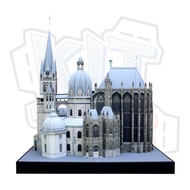 Architectural paper model of Aachen Cathedral - Germany
