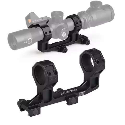 PPT tactical 30mm rifle scope mount airsoft gun 20mm rail scopes mounts airguns double rings m4 AR15