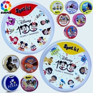 Spot It Dobble 100 Years Disney  Parent-child Interactive Board Game Party Gift