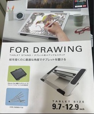 [全新] ELECOM 4角度支架 tablet stand for drawing (ipad/ Wacom/ 平板電腦適用)