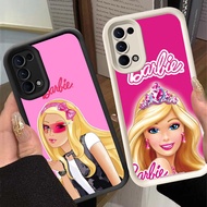G-65 Barbie Girl Casing for OPPO A52 A95 F19s A72 F19 A92 Black and white