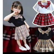 KATUN FREE SHIPPING FASHION LATEST GIRLS' CLOTHING SUITS AND ALEYA KIDS DRESS MOTIFS AGED 6 MONTHS -