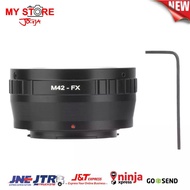 Lens Adapter M42 Lens to Fujifilm FX X Mount X-Pro3 X-Pro2 X-H1 X-T4 X-T3 X-T2 X-T1 X-T20 X-T10 X-E3