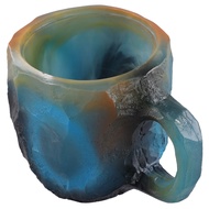 Elegant Geode Crystal Coffee Mug -Mineral Crystal Coffee Cup Quartz Stone Cup Ideal for Hot Beverage