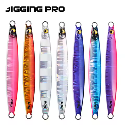 JIGGING PRO Slash Beat Metal Jig 60g 80g 100g 150g Vertical Jigging Lure Shore Long Casting Jigging