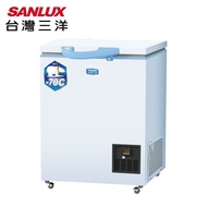 【SANLUX 台灣三洋】100公升上掀式-70度超低溫冷凍櫃TFS-100DD