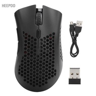 HEEPDD Gamer Mouse RGB Rechargeable Wireless Hollow Office Computer Supplies 2.4GHz BM600
