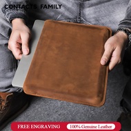 CONTACTS FAMILY Laptop Sleeve Case ForM2 13 14 16 Inch Laptop Leather Cover HP ASUS DELL XPS 13 Note