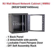 DIY 9U Wall Mount Network Cabinet - 9U Server Rack - 9U CCTV Rack - 9U CCTV Enclosures