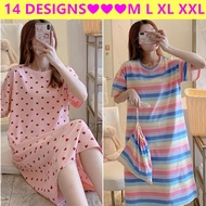 Pajama Dress Night Dress Plus Size Sleepwear Nightgown Comfy Homewear for Women Lounge Dress