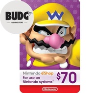 Nintendo EShop Code (USD 70) Fast Delivery Murah Cheapest
