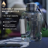 【BH】1 Set 1500ML Hydrogen Water Bottle Hydrogen-oxygen Separation High Concentration Hydrogen Water 