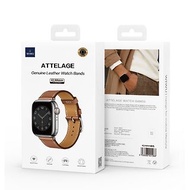 WIWU - Attelage 皮革錶帶(適用於apple watch 3/4/5/6/7)