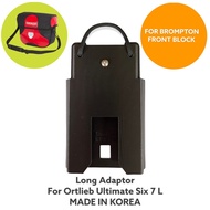 Adaptor for Brompton Front Block Bag (Ortlieb Ultimate Six bag 6.5L, 7 L &amp; 8.5L) MINI O