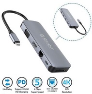 奧睿科 - ORICO 鋁合金11合1 Type-C多功能擴展塢 原裝行貨 二年保用 [MC-U111P]