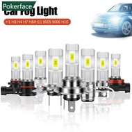 POKERFACE 1PC 80W Car Headlight H1 H3 H4 H7 H8/H11 9005 9006 H16 LED Bulb Head Lamp 1800LM CSP LED C