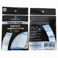 WALKER TAPE Mini Strips Ultra-Hold Tape 72 Pack - Wigs, Hairpiece, Toupee