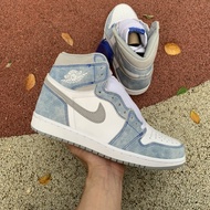 AJ NK AIR JORDAN 1 HIGH OG HYPER ROYAL AJ1 NIKE Men shoes for women KASUT-&-*