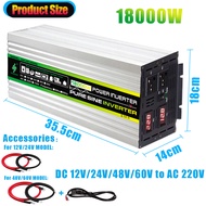 [op009] Frequency Converter Pure Sine Wave Power Inverter 18000W 20000W DC12V 24V 8V To AC 220V 50hz
