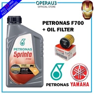 PETRONAS SPRINTA F700 SEMI SYNTHETIC OIL 15w50 4T &amp; KING DRAG 4T 🔥 100% ORIGINAL ITEM🔥 ( MINYAK 2022 TERBARU  )