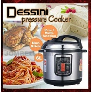 READY STOCK-PRESSURE COOKER 6L DESSINI