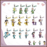 YT3 MBTI INFP ISTP sixteen personality types keychain bag pendant cartoon acrylic key holder