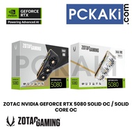 ZOTAC GAMING NVIDIA GEFORCE RTX 5080 SOLID / SOLID CORE / OC GRAPHIC CARD