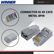 WINNER RJ45 Connector Cat.6 (RJ-45 Cat6 Connector: WI-8P8C) Original