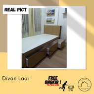 Divan Laci - Divan Minimalis - Divan Murah - Divan Kekinian - Divan