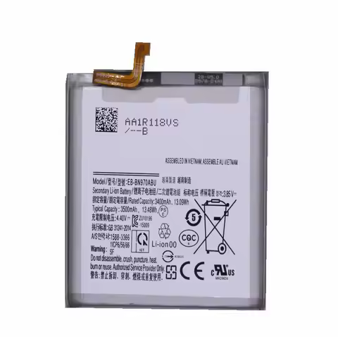 1x 3500mAh EB-BN970ABU Battery For Samsung Galaxy Note 10 X Note10 4G 5G SM-N970F SM-N970DS N950 N97
