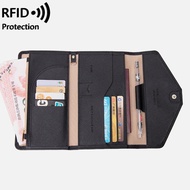 Passport Holder Women 2023 New Rfid Multi-Function Air Ticket Document Package Men And Women Travel 