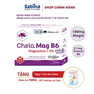 Chela Mag B6 – Magnesium Bisglycinate Chelate Albion - Health protection food supplemented with Magn