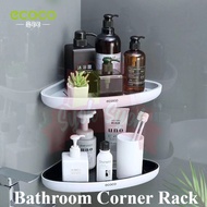 SyokSyok ECOCO Bathroom Corner Rack Storage Organizers  Nordic style  Wall Mount Rack Bathroom Stora